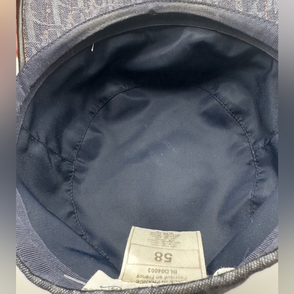 Dior vintage hat cap Galliano era sz 58 - Picture 6 of 7